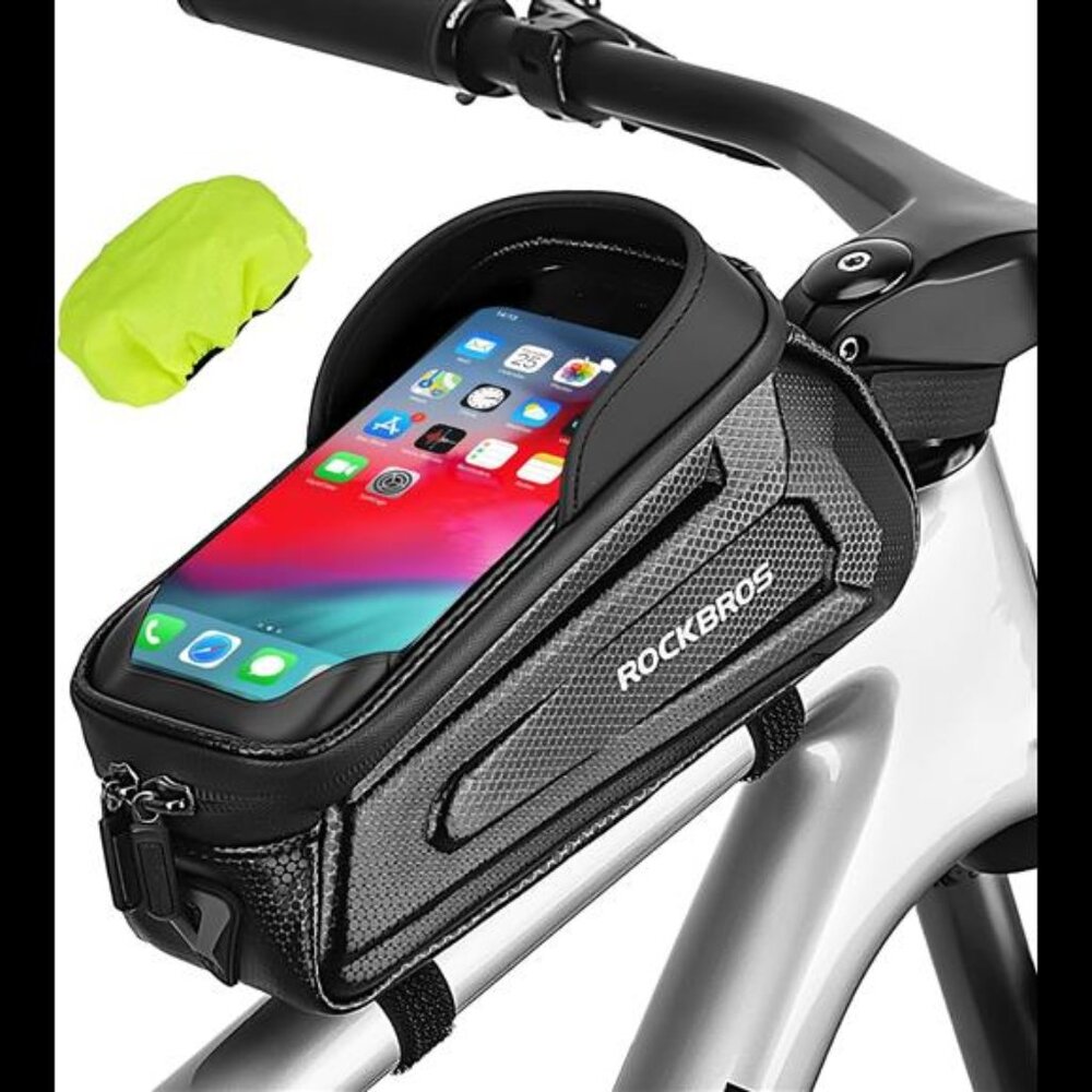 Bike Phone Bag Waterproof Bike Bag Phone Mount EVA Hard Shell Bike Pouch